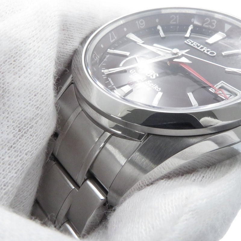 セイコー グランドセイコー スプリングドライブ GMT 三越日本橋限定 SBGE007 SEIKO 腕時計 ダークブラウン文字盤