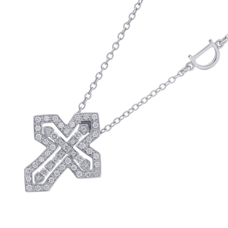 ダミアーニ ネックレス ベル エポック クラウン S ダイヤモンド 計0.28ct K18WGホワイトゴールド 20089078 DAMIANI