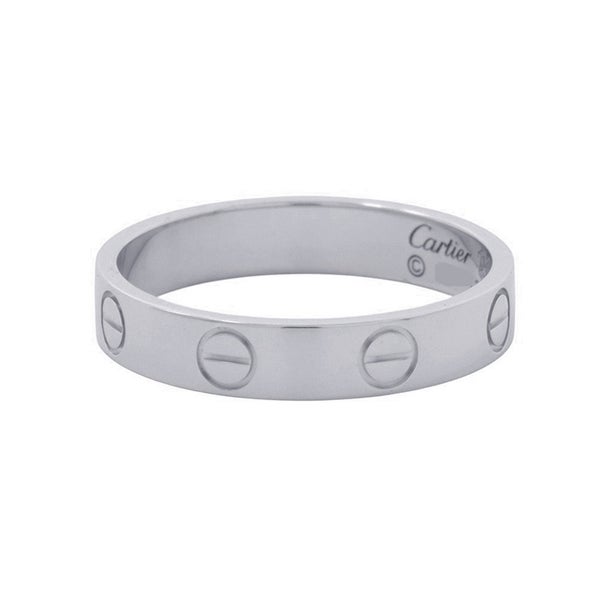 カルティエ リング LOVE リング SM スモールモデル K18WGホワイトゴールド サイズ52 B4085100 Cartier 指輪 ラブリング