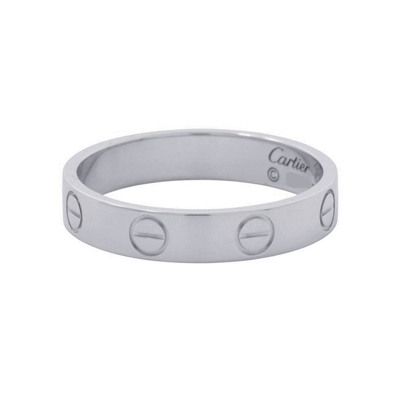 カルティエ リング LOVE リング SM スモールモデル K18WGホワイトゴールド サイズ52 B4085100 Cartier 指輪 ラブリング