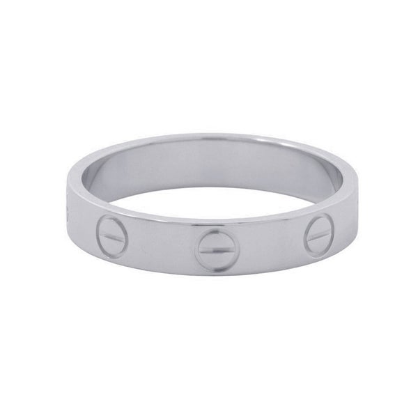 カルティエ リング LOVE リング SM スモールモデル K18WGホワイトゴールド サイズ52 B4085100 Cartier 指輪 ラブリング