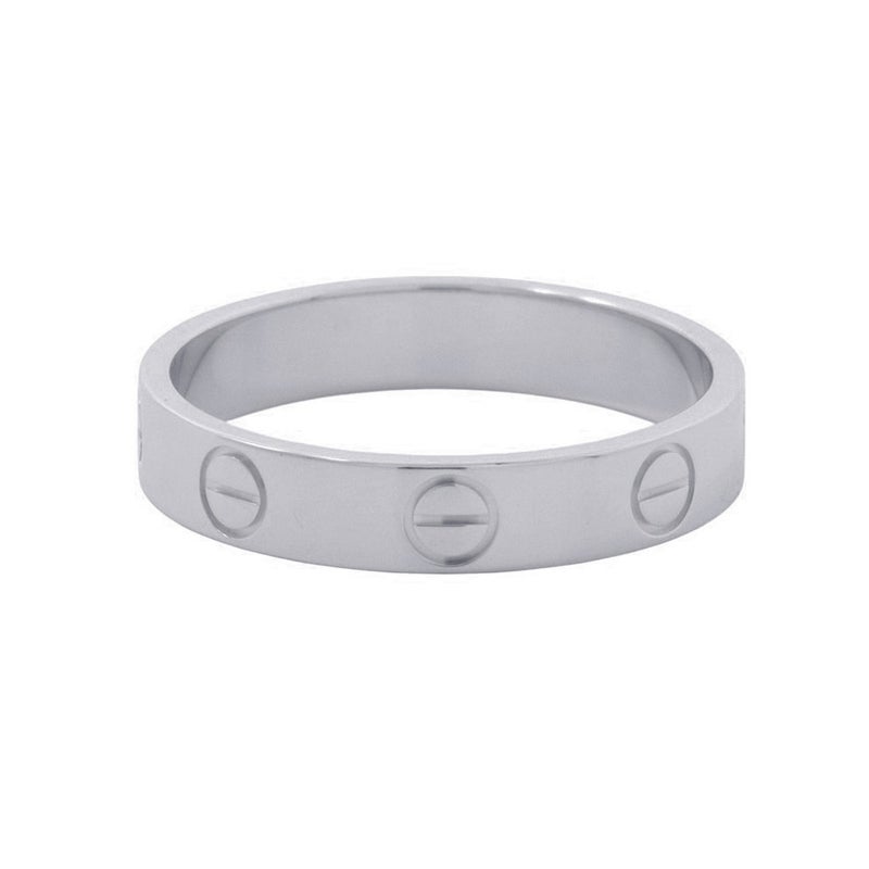 カルティエ リング LOVE リング SM スモールモデル K18WGホワイトゴールド サイズ52 B4085100 Cartier 指輪 ラブリング