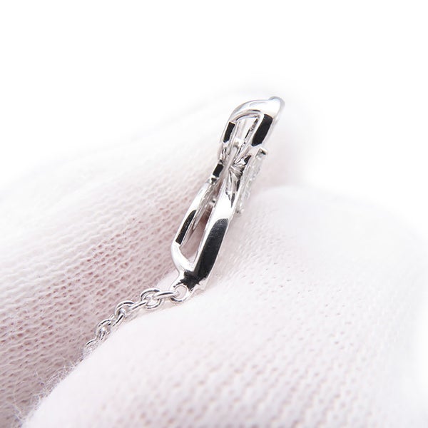 グラフ ネックレス パヴェ バタフライ ダイヤモンド ミニ ペンダント ダイヤ 計約0.55ct K18WGホワイトゴールド RGP550