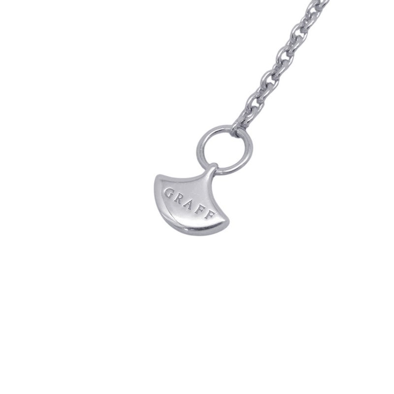 グラフ ネックレス パヴェ バタフライ ダイヤモンド ミニ ペンダント ダイヤ 計約0.55ct K18WGホワイトゴールド RGP550