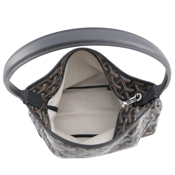 ゴヤール ハンドバッグ ボエム ホーボー ミニバッグ PVC/レザー BOHEMEMINTY01CL01P GOYARD ポーチ付き 黒