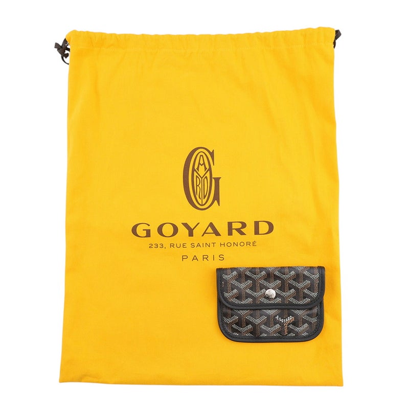 ゴヤール ハンドバッグ ボエム ホーボー ミニバッグ PVC/レザー BOHEMEMINTY01CL01P GOYARD ポーチ付き 黒