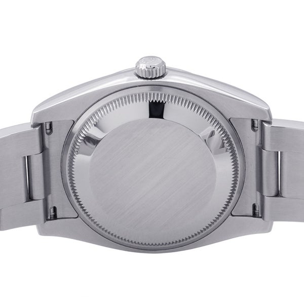 ロレックス オイスターパーペチュアル34 ランダムシリアル ルーレット 114200 ROLEX 腕時計  ブルー文字盤