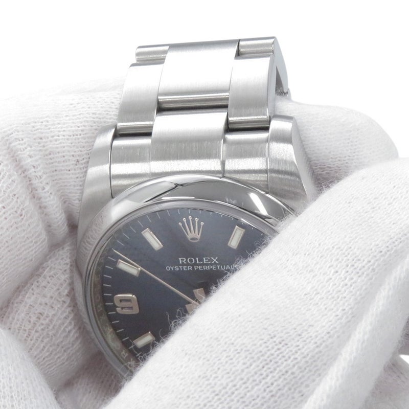 ロレックス オイスターパーペチュアル34 ランダムシリアル ルーレット 114200 ROLEX 腕時計  ブルー文字盤