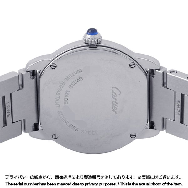 カルティエ ロンドソロ ドゥ カルティエ SM W6701004 Cartier 腕時計 シルバー文字盤