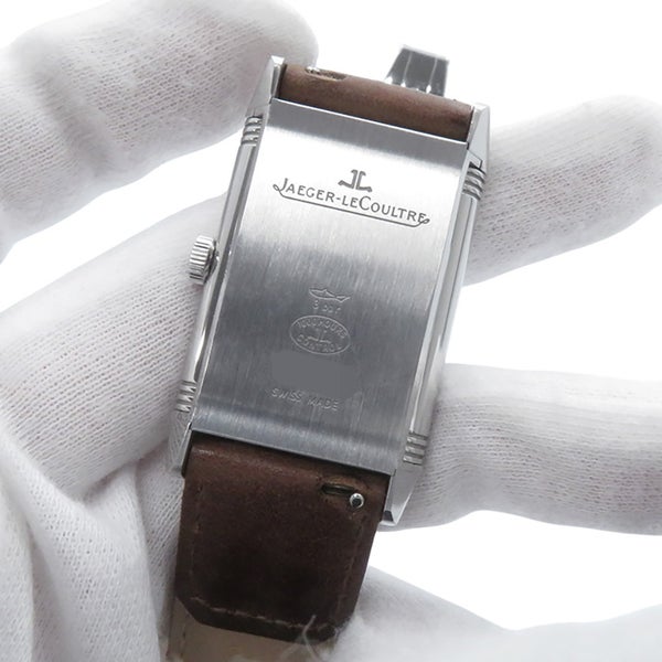 ジャガールクルト レベルソ ミディアム スモールセコンド Q2438520 JAEGER-LECOULTRE シルバー文字盤
