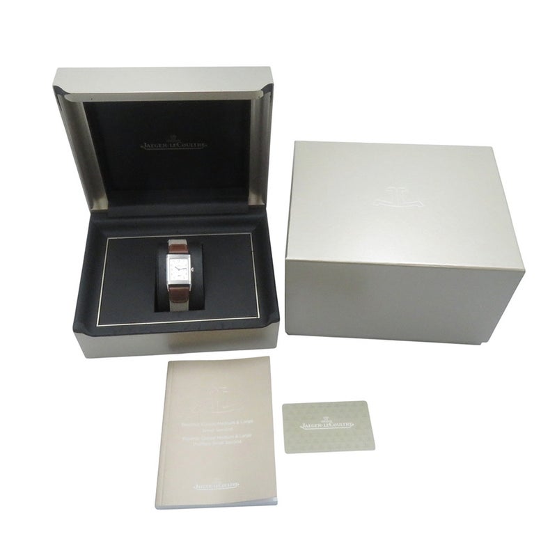 ジャガールクルト レベルソ ミディアム スモールセコンド Q2438520 JAEGER-LECOULTRE シルバー文字盤