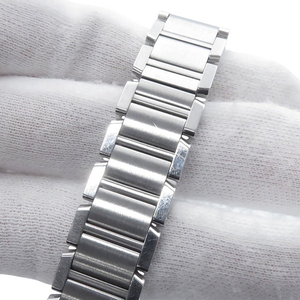 カルティエ タンクフランセーズ SM W51028Q3 Cartier 腕時計 ピンクシェル文字盤 クォーツ