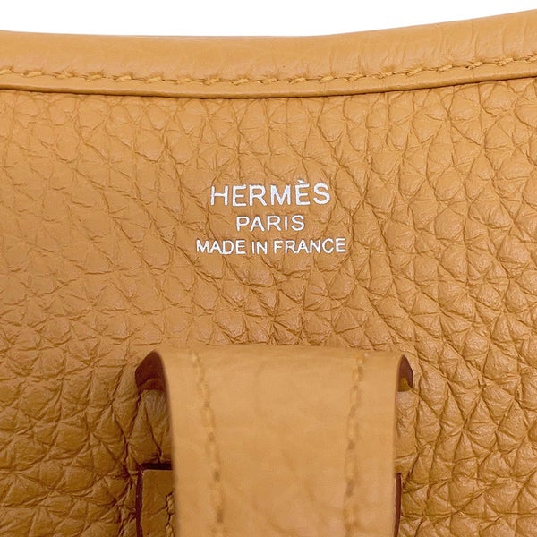 エルメス ショルダーバッグ エブリン3 23 セサミ/シルバー金具 トリヨンクレマンス G刻印 HERMES Evelyne