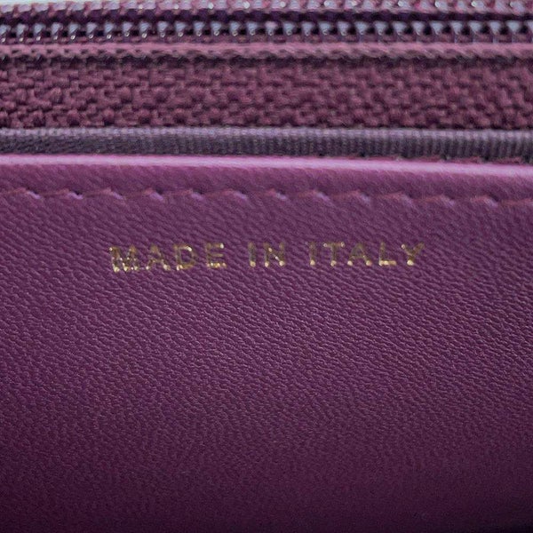 シャネル チェーンウォレット トレンディCC マトラッセ ココマーク ラムスキン A80892 CHANEL 財布