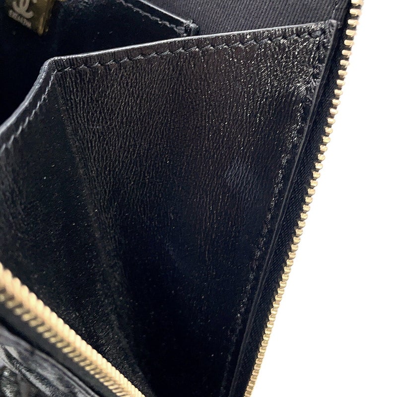 シャネル バックパック マトラッセ ココマーク シャイニーカーフレザー AS3332 CHANEL リュック 黒