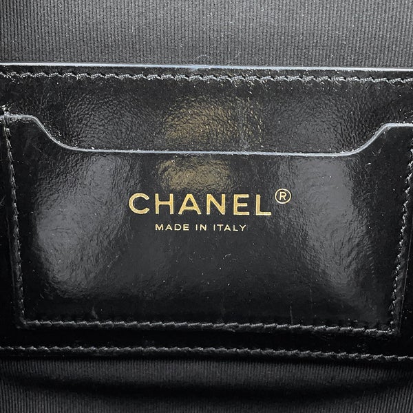 シャネル バックパック マトラッセ ココマーク シャイニーカーフレザー AS3332 CHANEL リュック 黒
