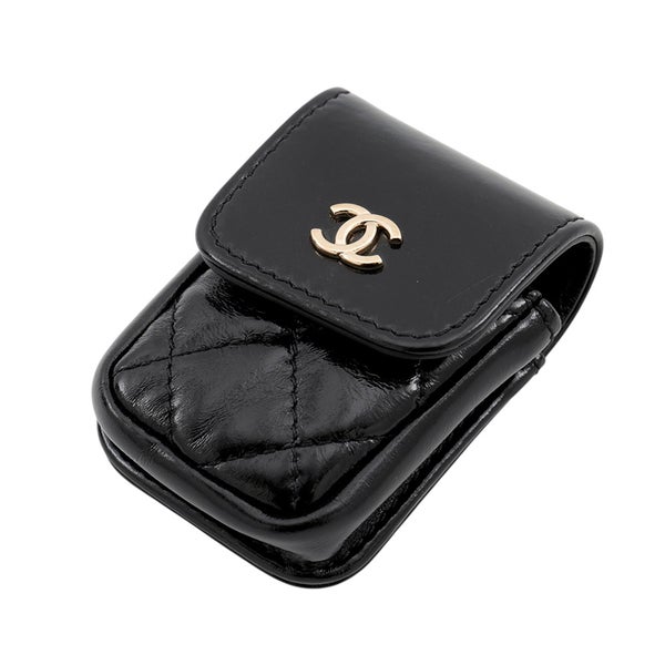 シャネル バックパック マトラッセ ココマーク シャイニーカーフレザー AS3332 CHANEL リュック 黒