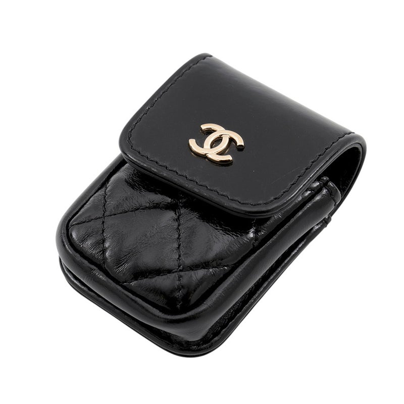 シャネル バックパック マトラッセ ココマーク シャイニーカーフレザー AS3332 CHANEL リュック 黒