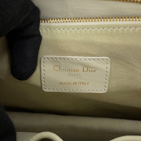 ディオール トートバッグ マクロカナージュ ブックトート ミディアム M1324OWHP Christian Dior 2way 白