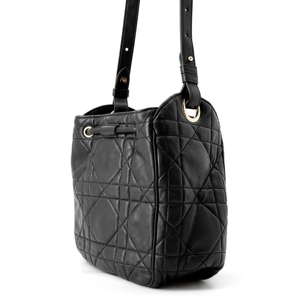 クリスチャン・ディオール ショルダーバッグ ディーモーション スモール M2851ONWP Christian Dior 黒