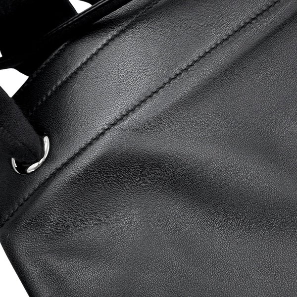 エルメス ショルダーバッグ サックアリーヌ ミニ ブラック/シルバー金具 スイフト Z刻印 HERMES 黒