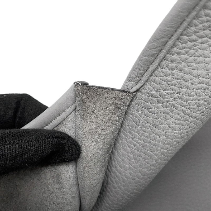 エルメス ショルダーバッグ エブリン3 GM ブルーグラシエ/シルバー金具 トリヨンクレマンス X刻印 HERMES Evelyne