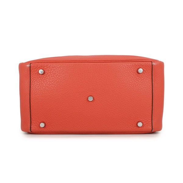 エルメス ハンドバッグ リンディ30  ローズジャイプール/シルバー金具 トリヨンクレマンス T刻印 HERMES 2way