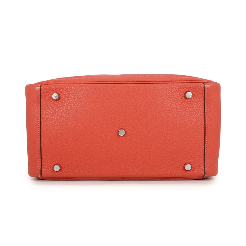エルメス ハンドバッグ リンディ30  ローズジャイプール/シルバー金具 トリヨンクレマンス T刻印 HERMES 2way