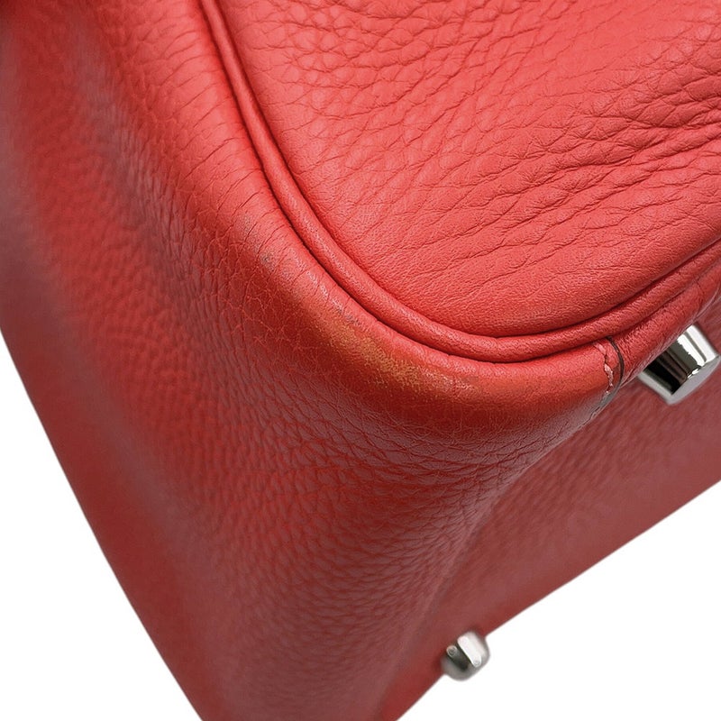 エルメス ハンドバッグ リンディ30  ローズジャイプール/シルバー金具 トリヨンクレマンス T刻印 HERMES 2way