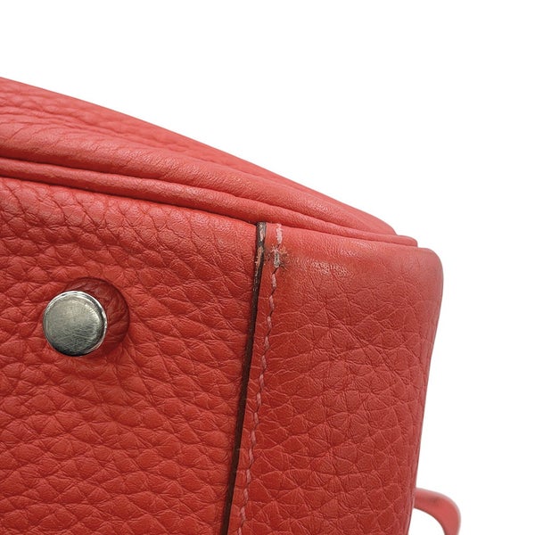 エルメス ハンドバッグ リンディ30  ローズジャイプール/シルバー金具 トリヨンクレマンス T刻印 HERMES 2way