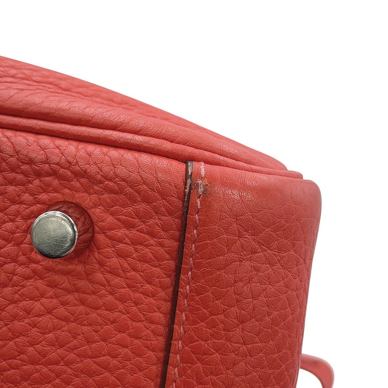 エルメス ハンドバッグ リンディ30  ローズジャイプール/シルバー金具 トリヨンクレマンス T刻印 HERMES 2way