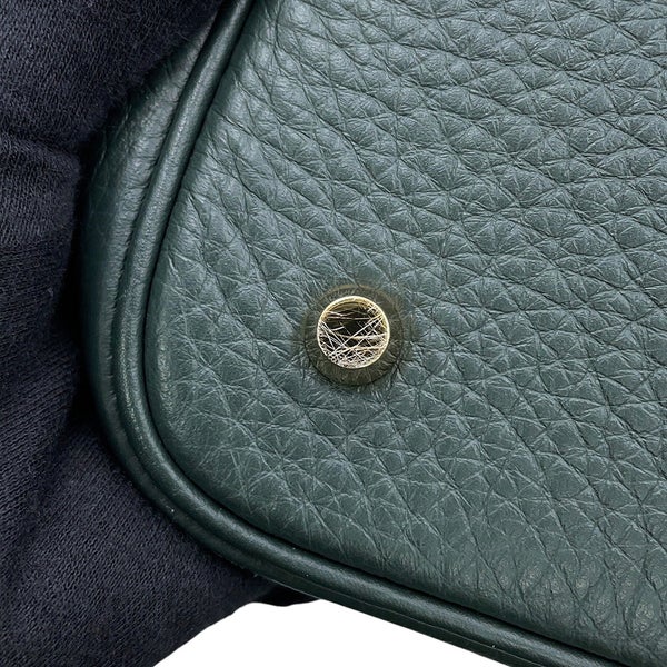 エルメス ハンドバッグ ピコタンロックMM ヴェールフォンセ/ゴールド金具 トリヨンクレマンス K刻印 HERMES