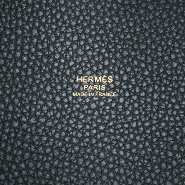 エルメス ハンドバッグ ピコタンロックMM ヴェールフォンセ/ゴールド金具 トリヨンクレマンス K刻印 HERMES