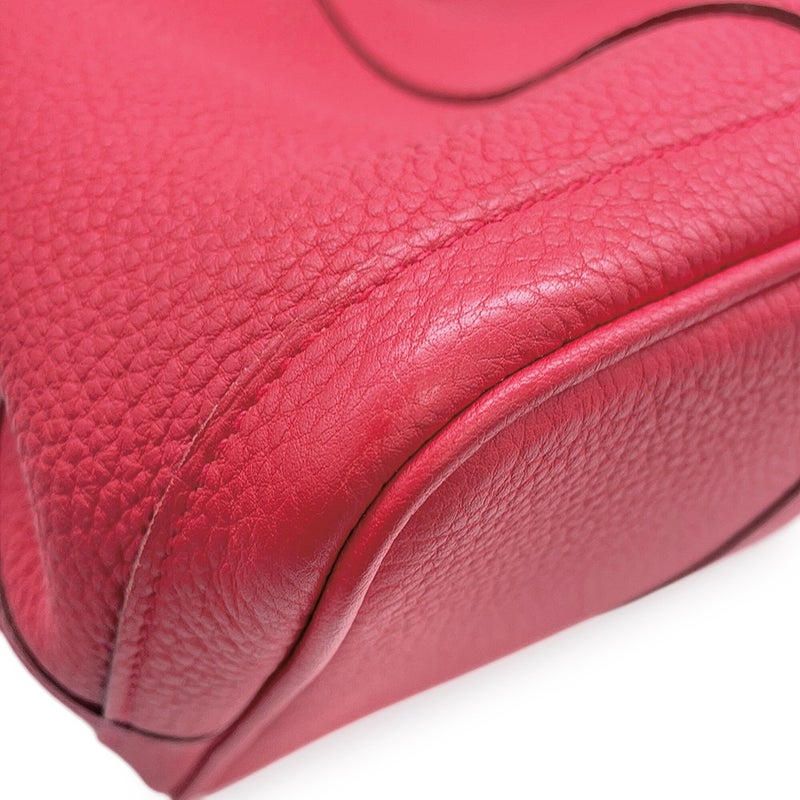 エルメス トートバッグ ガーデンパーティPM ブーゲンビリア/シルバー金具 ネゴンダ T刻印 HERMES Garden Party