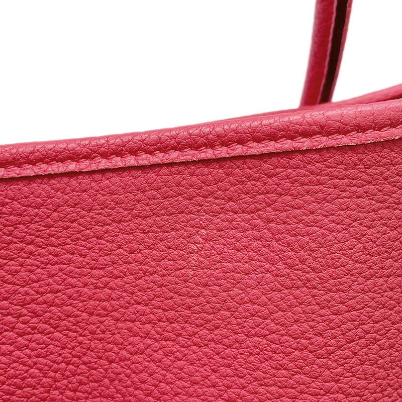 エルメス トートバッグ ガーデンパーティPM ブーゲンビリア/シルバー金具 ネゴンダ T刻印 HERMES Garden Party