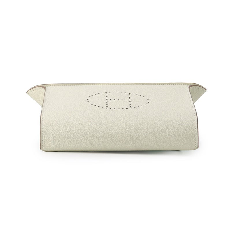 エルメス ショルダーバッグ ヴィドポッシュ マッシュルーム/シルバー金具 トゴ B刻印