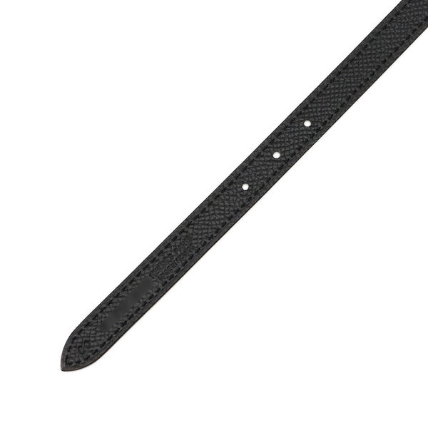 エルメス ベルト  コリエ・ド・シアン クレ/ブラック/シルバー金具 スイフト/エプソン B刻印 サイズ80 黒