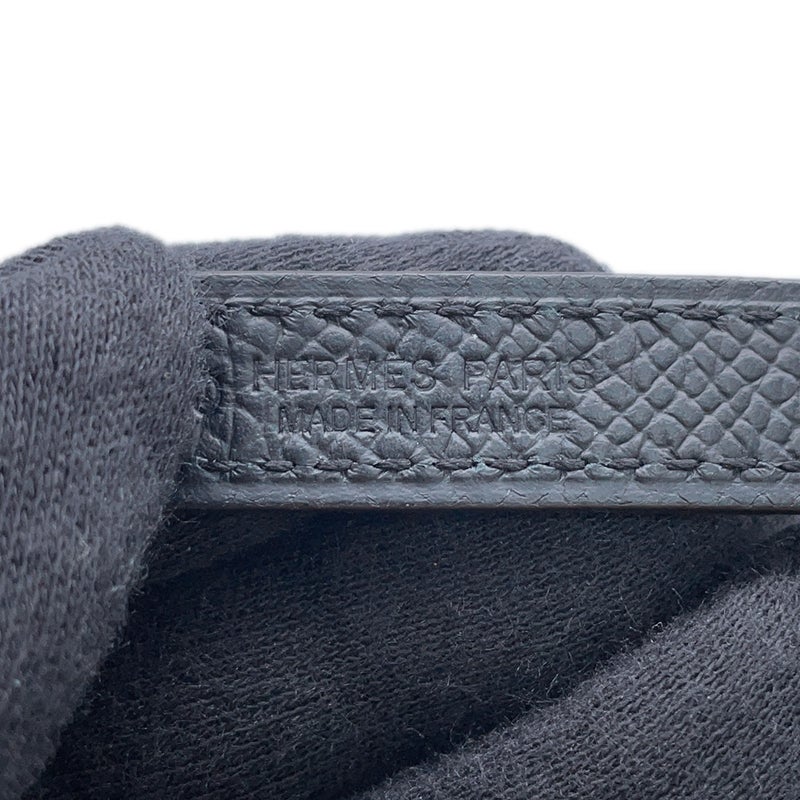 エルメス ベルト  コリエ・ド・シアン クレ/ブラック/シルバー金具 スイフト/エプソン B刻印 サイズ80 黒