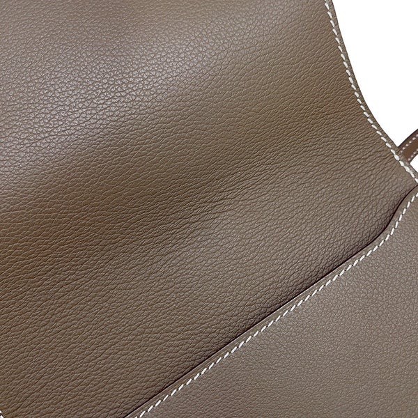 エルメス サック ロウリス ルリ ミニ エトゥープ/シルバー金具 エバーカラー G刻印 HERMES