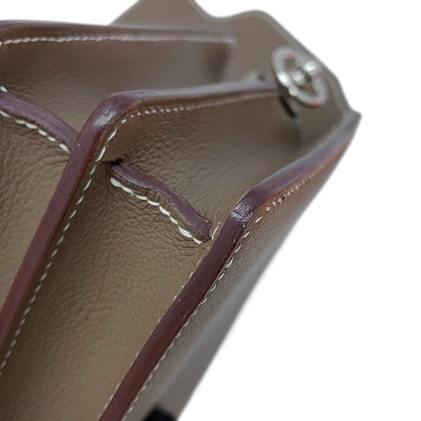 エルメス サック ロウリス ルリ ミニ エトゥープ/シルバー金具 エバーカラー G刻印 HERMES