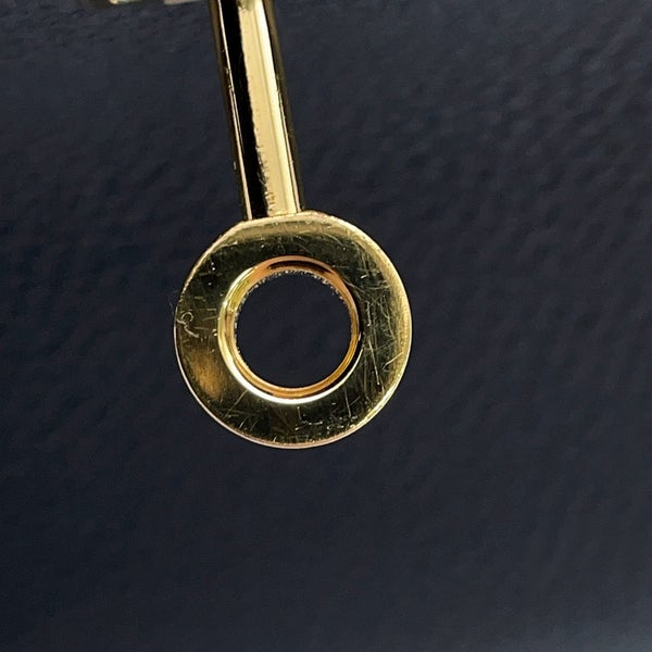エルメス ハンドバッグ ケリー25 内縫い ブラック/ゴールド金具 トゴ Z刻印 ２wayショルダー 黒