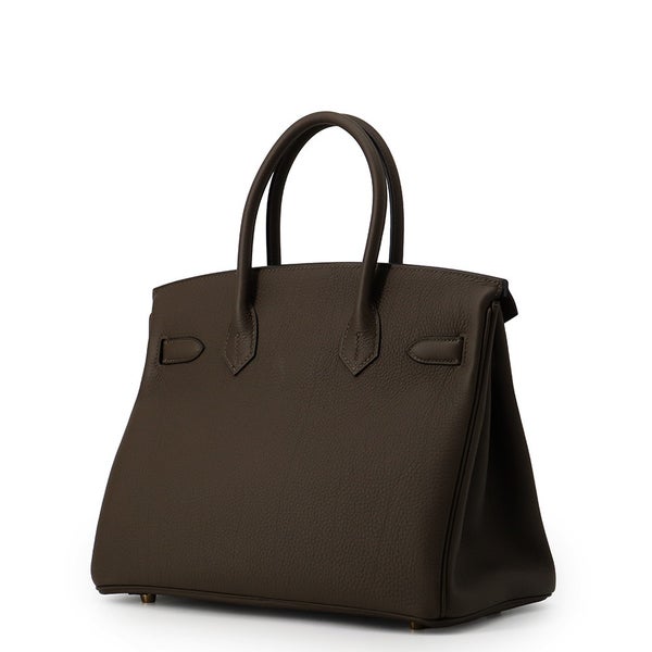 エルメス バーキン30 ヴェールロデン/シャンパンゴールド金具 トゴ G刻印 HERMES Birkin ハンドバッグ