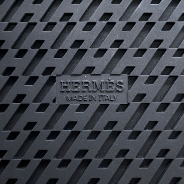 エルメス サンダル シプレ カーフレザー レディースサイズ36 HERMES 靴 黒 白