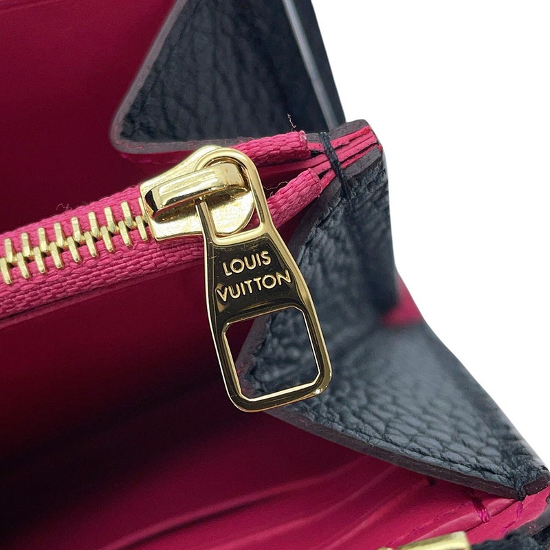 ルイヴィトン 長財布 トリヨンレザー ポルトフォイユ・コメット M63102 LOUIS VUITTON 黒 ブラック L字ファスナー