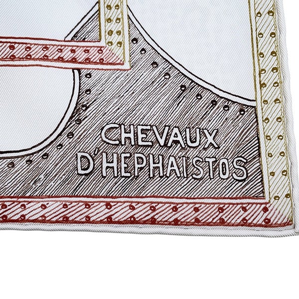 エルメス スカーフ カレ90 ヘパイストスの馬 Chevaux d'Hephaistos HERMES シルク 2026年秋冬