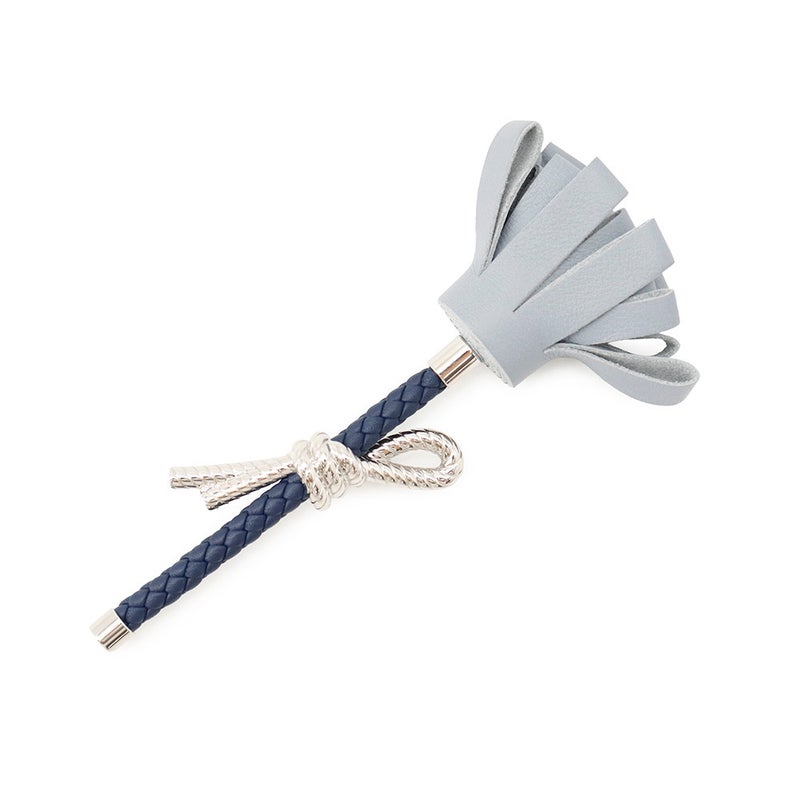 エルメス ブローチ フルール ブルーリン/ブルーネイビー/シルバー金具 スイフト HERMES アクセサリー