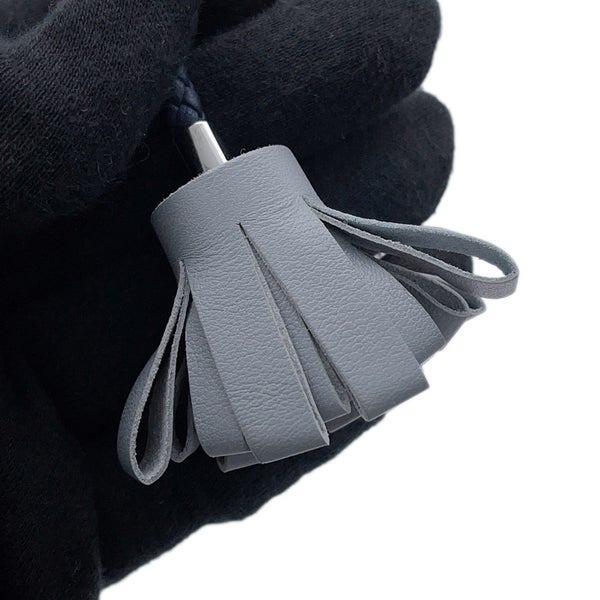 エルメス ブローチ フルール ブルーリン/ブルーネイビー/シルバー金具 スイフト HERMES アクセサリー