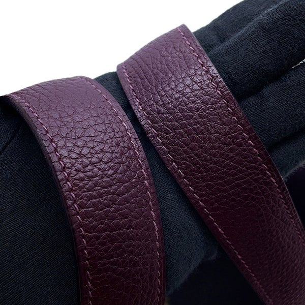 エルメス ハンドバッグ ピコタンロックMM カシス/ゴールド金具 トリヨンクレマンス D刻印 HERMES トートバッグ