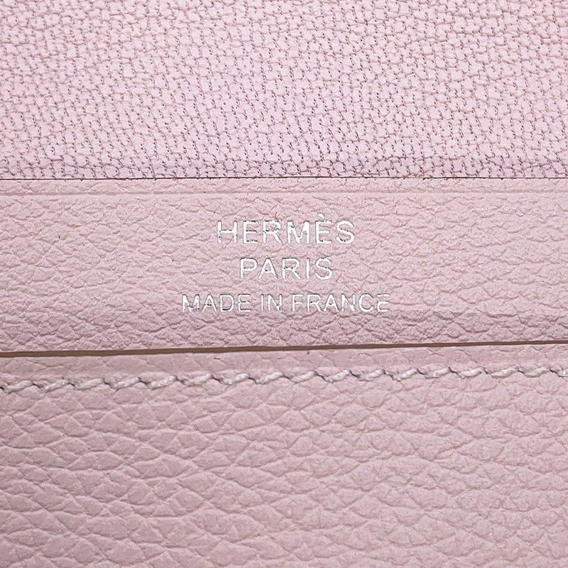 エルメス カードケース R.M.S モーヴペール/シルバー金具/ラッカー金具 エバーカラー B刻印 名刺入れ RMS