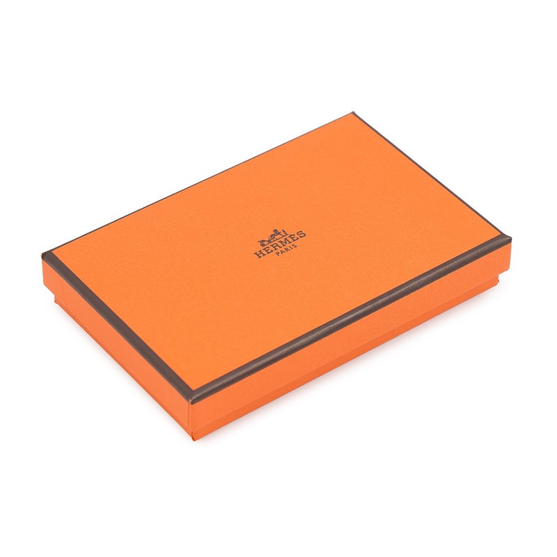 エルメス カードケース R.M.S モーヴペール/シルバー金具/ラッカー金具 エバーカラー B刻印 名刺入れ RMS
